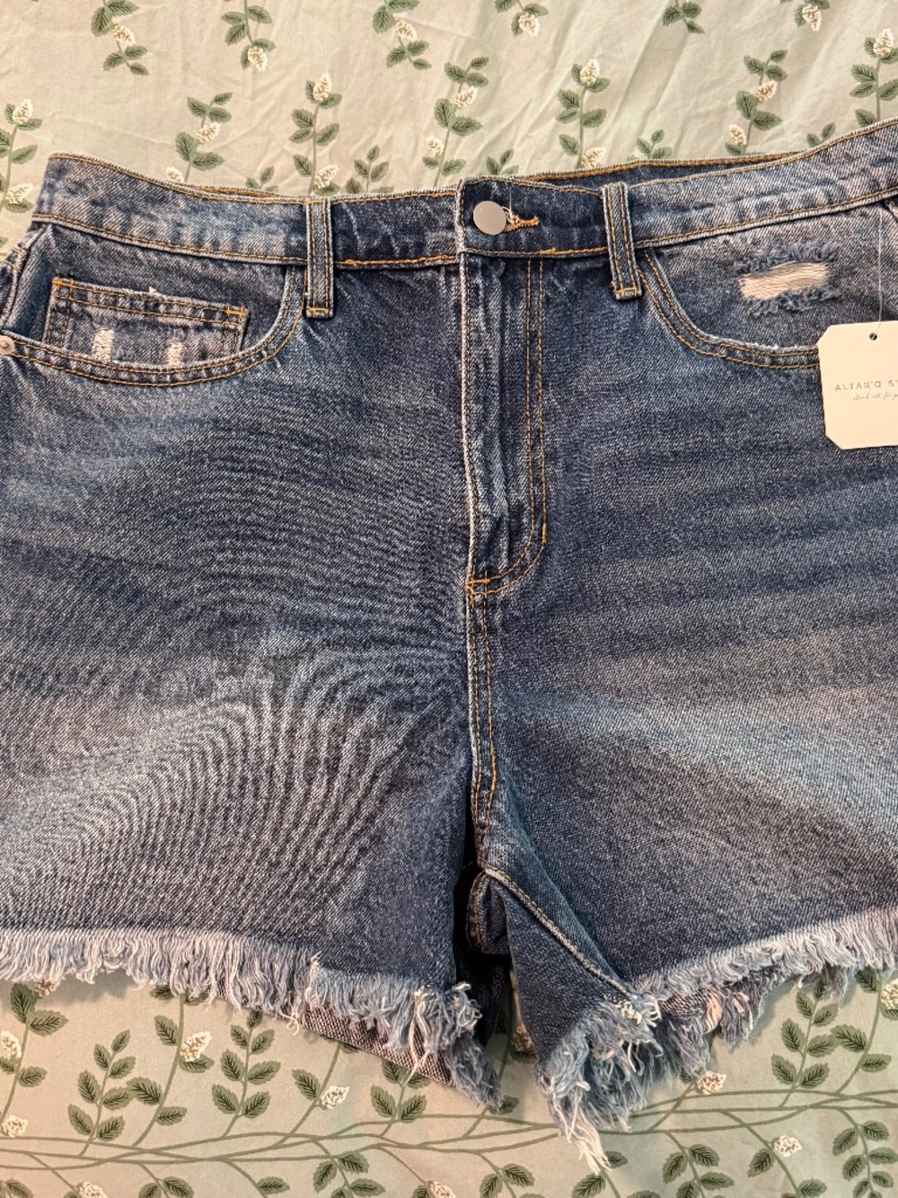 Brand new blue Jean shorts